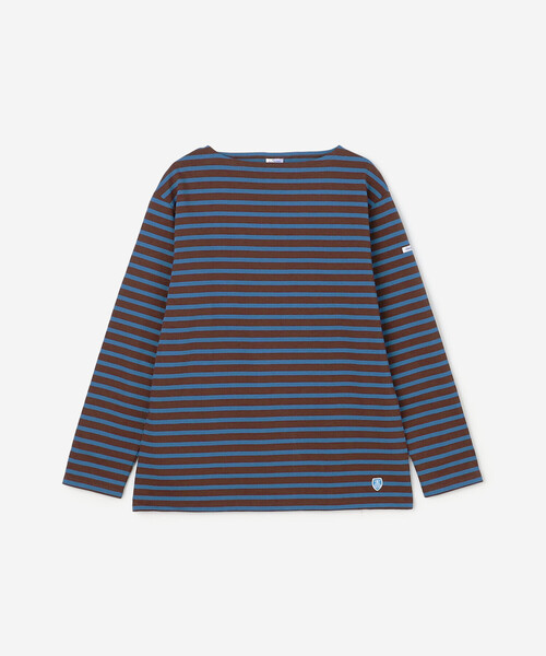 ORCIVAL(オーシバル)の「ORCIVAL | コットンロード フレンチバスクTシャツ MEN(Tシャツ/カットソー・メンズ・ホワイト系その他6/グレー系その他/ブラウン系その他/ブラック/ブルー系その他5/アイボリー/ブラック系その他/ダークブラウン/グリーン系その他/ブラック系その他2/ホワイト系その他5/ベージュ系その他/レッド系その他/ブルー系その他/グレイッシュベージュ/イエロー系その他・4/6/5/3)」の9枚目の写真