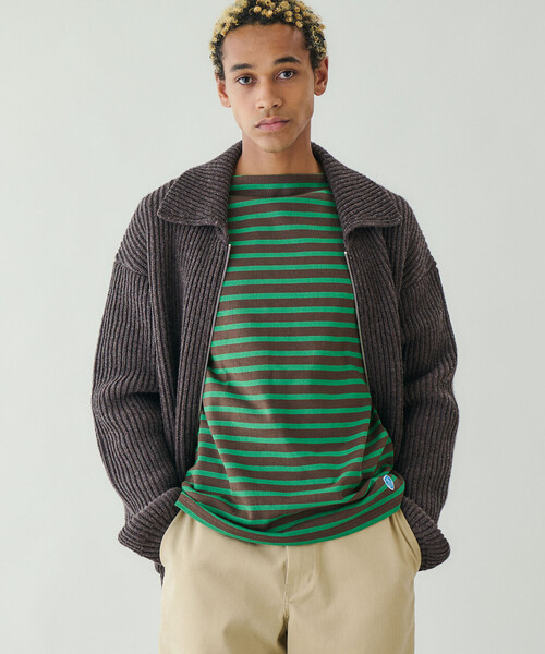 ORCIVAL(オーシバル)の「ORCIVAL | コットンロード フレンチバスクTシャツ MEN(Tシャツ/カットソー・メンズ・ホワイト系その他6/グレー系その他/ブラウン系その他/ブラック/ブルー系その他5/アイボリー/ブラック系その他/ダークブラウン/グリーン系その他/ブラック系その他2/ホワイト系その他5/ベージュ系その他/レッド系その他/ブルー系その他/グレイッシュベージュ/イエロー系その他・4/6/5/3)」の12枚目の写真