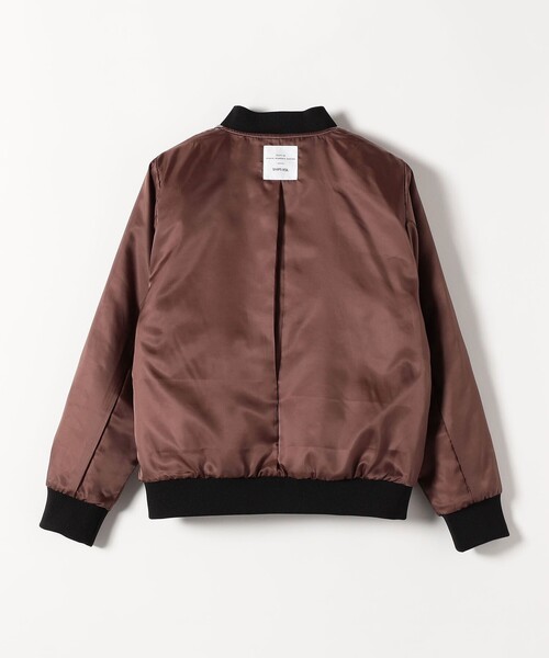 SHIPS any: キルティング チェック バーシティ ブルゾン（ブルゾン