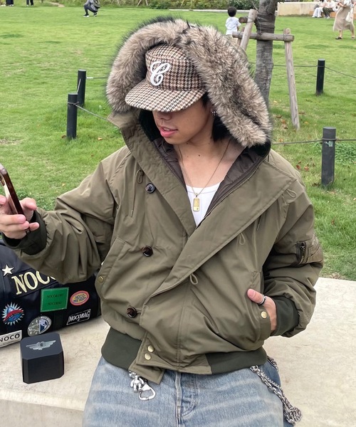 セール】N2Bナイロンフライトジャケット（ブルゾン）｜MandO（Auntie