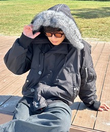 MandO（Auntie Rosa） | N2Bナイロンフライトジャケット(ブルゾン)