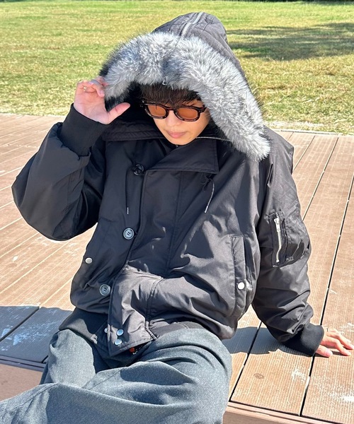 セール】N2Bナイロンフライトジャケット（ブルゾン）｜MandO（Auntie