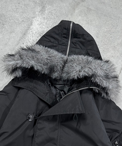 MandO（Auntie Rosa）（エムオー）の「N2Bナイロンフライトジャケット（ブルゾン・メンズ・カーキ/ブラック・LARGE/MEDIUM）」の5枚目の写真