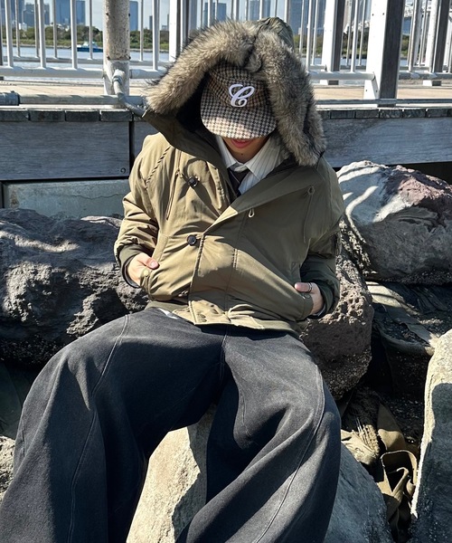 MandO（Auntie Rosa）（エムオー）の「N2Bナイロンフライトジャケット（ブルゾン・メンズ・カーキ/ブラック・LARGE/MEDIUM）」の18枚目の写真