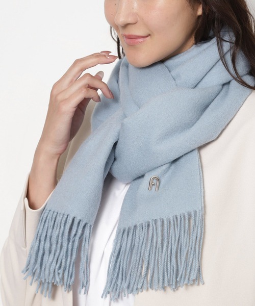 WEB限定】マフラー 無地 FURLA アーチロゴ（マフラー）｜FURLA（フルラ