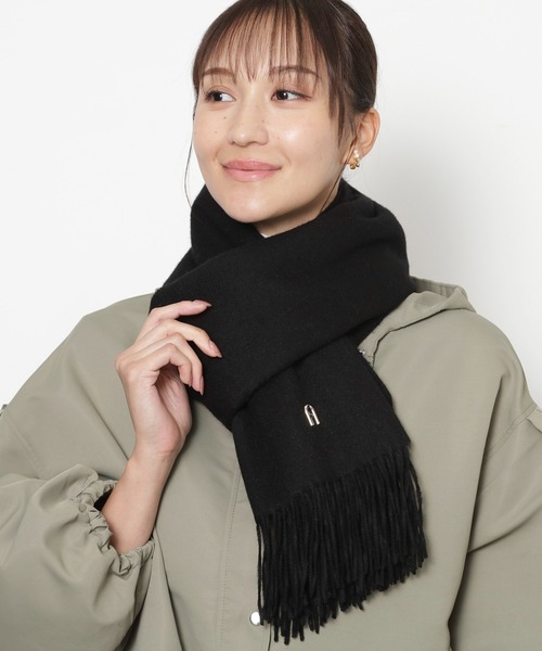 WEB限定】マフラー 無地 FURLA アーチロゴ（マフラー）｜FURLA