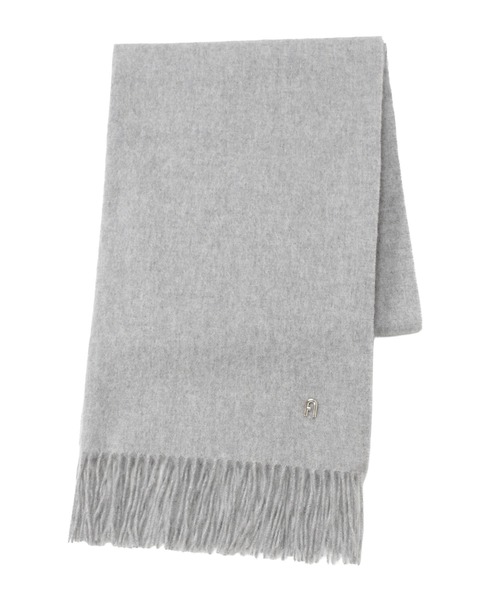 FURLA（フルラ）の「【WEB限定】マフラー 無地 FURLA アーチロゴ（マフラー・レディース・オフホワイト/グレー/ライトブルー/ブラック・FREE）」の20枚目の写真