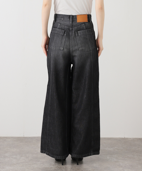 IENA LA BOUCLE（イエナラブークル）の「《追加》IENA LA BOUCLE ソフトデニムシルエットパンツ2（デニムパンツ・レディース・ブルー系その他/ブラック系その他・34/36/38/40）」の9枚目の写真