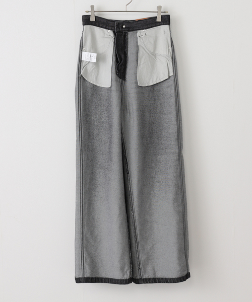 IENA LA BOUCLE(イエナラブークル)の「《追加》IENA LA BOUCLE ソフトデニムシルエットパンツ2(デニムパンツ・レディース・ブルー系その他/ブラック系その他・34/36/38/40)」の14枚目の写真
