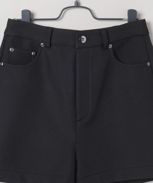 JEANASIS（ジーナシス）の「ボンディングショートパンツ/587846（その他パンツ・レディース・グレー系その他/ブラック・SMALL/MEDIUM）」の11枚目の写真