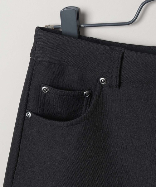 JEANASIS（ジーナシス）の「ボンディングショートパンツ/587846（その他パンツ・レディース・グレー系その他/ブラック・SMALL/MEDIUM）」の12枚目の写真