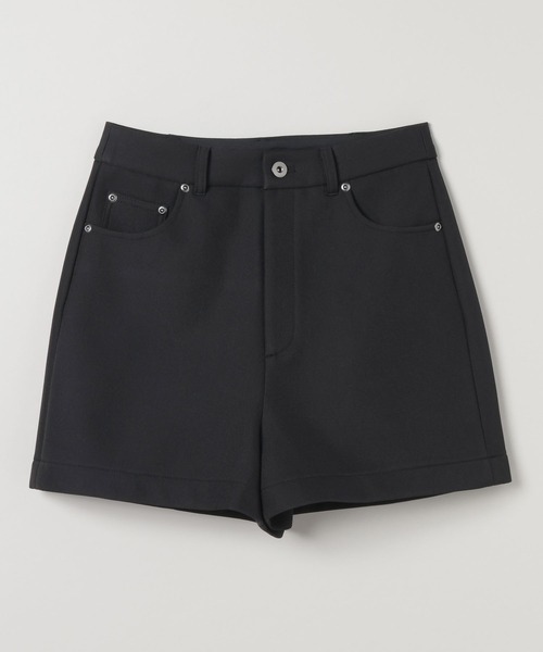 JEANASIS（ジーナシス）の「ボンディングショートパンツ/587846（その他パンツ・レディース・グレー系その他/ブラック・SMALL/MEDIUM）」の9枚目の写真