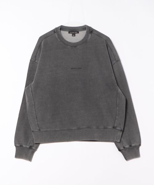 新品　マイケルコースMICHAEL KORS ロングスリーブクルーネック　濃紺L MICHAEL KORS（マイケルコース）の「KORS テープ クルーネック