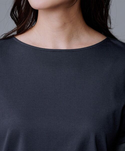 UNTITLED（アンタイトル）の「【洗える/五分袖】シアースリーブ プルオーバー（Tシャツ/カットソー・レディース・オフホワイト/ネイビー/ブラック・04/02/00/50/48/44）」の20枚目の写真