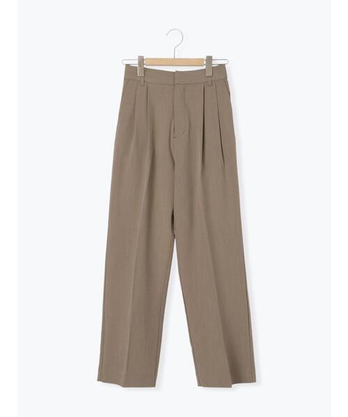 ehka sopo（エヘカソポ）の「センタープレスツータックスラックス（その他パンツ・レディース・モカ/ブラック/グレー・M/S）」の10枚目の写真