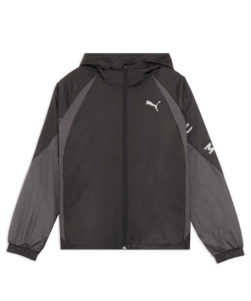 PUMA(プーマ)の「PUMA プーマ メンズ トレーニング TAD 裏起毛 トリコットライナー フルジッ(ブルゾン・メンズ・ブラック/ネイビー・XX-LARGE/X-LARGE/SMALL/MEDIUM/LARGE)」の2枚目の写真