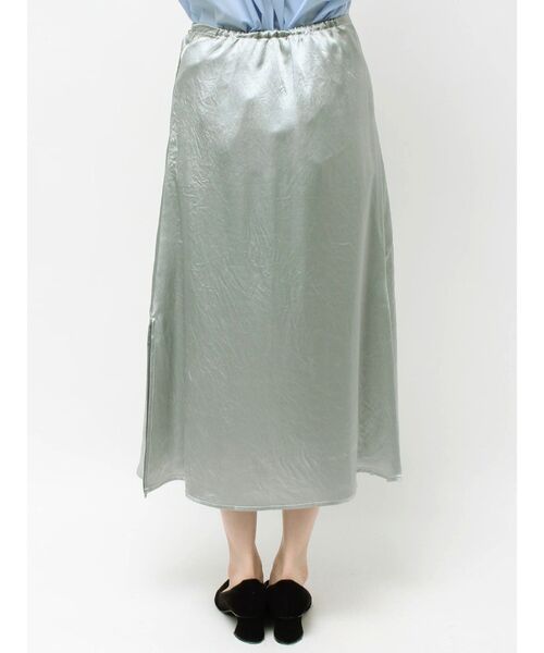 TONAL（トーナル）の「アセテート配色STラップスカート（スカート・レディース・ブラウン/ミント/ベージュ・SMALL/MEDIUM）」の17枚目の写真