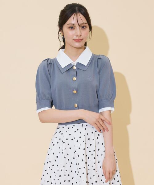 WILLSELECTION(ウィルセレクション)の「レイヤードカラープルオーバー(ニット/セーター・レディース・モカ/ダークブラウン/ブラック/グレー・FREE)」の22枚目の写真