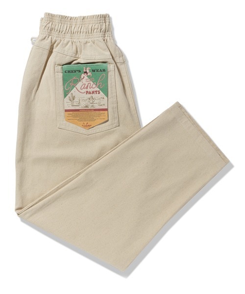 COOKMAN(クックマン)の「Cookman クックマン ランチパンツ Ranch Pants Denim Natural(その他パンツ・メンズ・オフホワイト・MEDIUM/LARGE)」の6枚目の写真