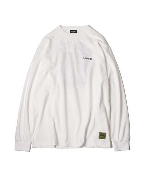 Subciety（サブサエティ）の「Flower L/S tee（Tシャツ/カットソー・メンズ・ホワイト/ブラック・MEDIUM/X-LARGE/XX-LARGE/LARGE/SMALL）」の10枚目の写真