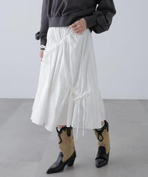 FREE'S MART | ◆アシメドロストリボンミディスカート(スカート)