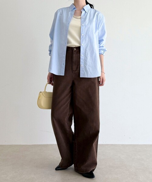 フレディエミュ（fredy emue）/オックスコンパクトシャツ オックスコンパクトシャツ（シャツ/ブラウス）｜fredy emue（フレディ