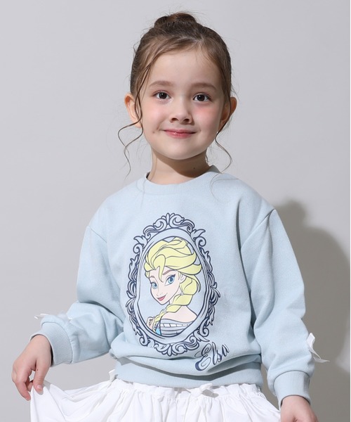 セール】ディズニー プリンセス / ラメトレーナー 0865K（スウェット