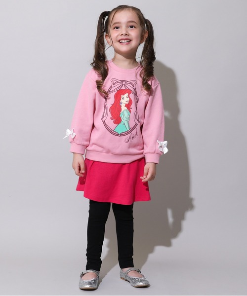 セール】ディズニー プリンセス / ラメトレーナー 0865K（スウェット