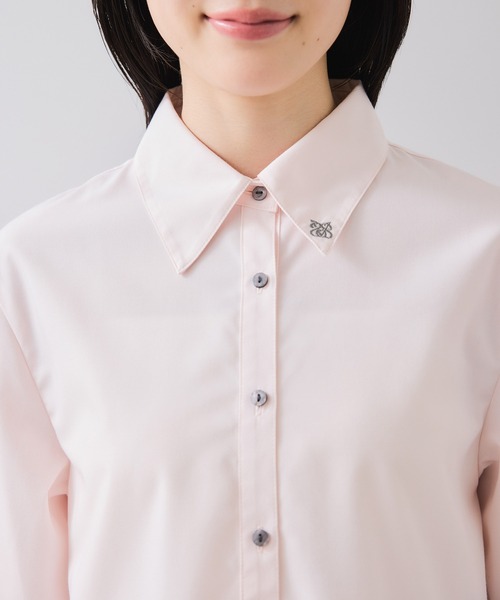 VIS（ビス）の「プリーツシャツ/イージーケア（シャツ/ブラウス・レディース・ホワイト/ピンク/ブルー・FREE）」の13枚目の写真