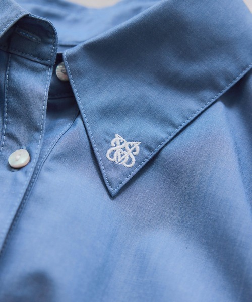 VIS（ビス）の「プリーツシャツ/イージーケア（シャツ/ブラウス・レディース・ホワイト/ピンク/ブルー・FREE）」の7枚目の写真