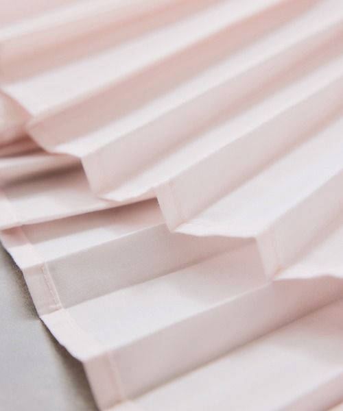 VIS（ビス）の「プリーツシャツ/イージーケア（シャツ/ブラウス・レディース・ホワイト/ピンク/ブルー・FREE）」の9枚目の写真