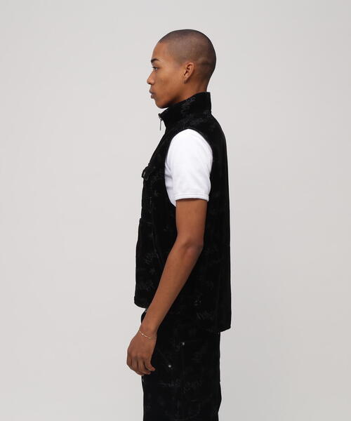 FLOCKING DENIM VEST / フロッキング デニムベスト / AVIREX