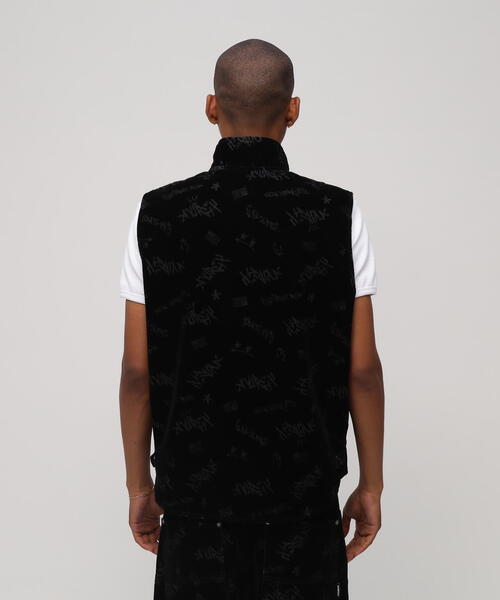 AVIREX(アヴィレックス)の「FLOCKING DENIM VEST / フロッキング デニムベスト / AVIREX / アヴィレックス(ベスト・メンズ・ブラック・MEDIUM/LARGE/X-LARGE)」の21枚目の写真