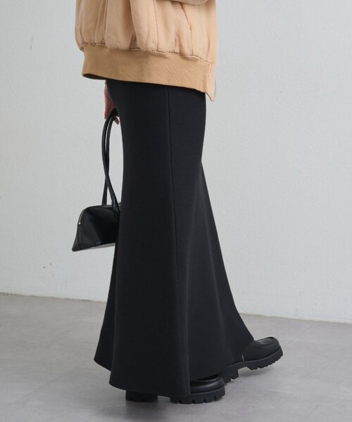 LOUNGEDRESS（ラウンジドレス）の「【@_shirabe.s_コラボ】スウェットライクマーメイドニットスカート（スカート・レディース・ブラウン/ブラック/ライトベージュ・FREE）」の15枚目の写真