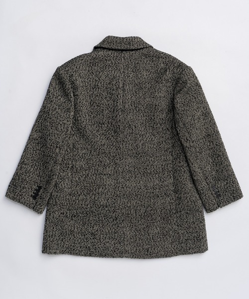 PRANK PROJECT（プランクプロジェクト）の「ウールダブルミドルコート / Wool Double Mid-Length Coat（その他アウター・レディース・グレー/マルチ/ブラック・FREE）」の6枚目の写真