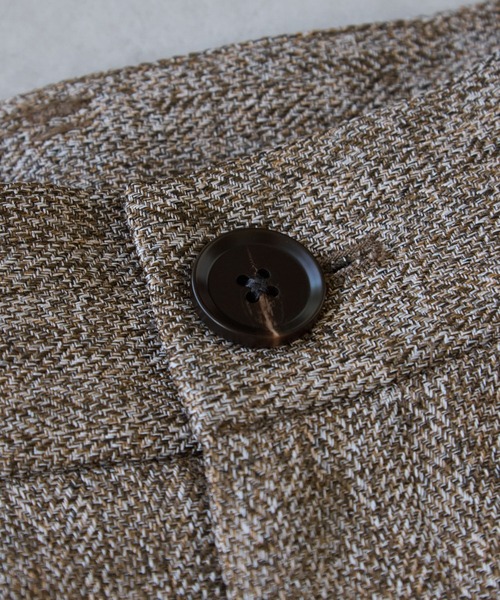 VIS（ビス）の「ツイード2タックワイドパンツ（その他パンツ・レディース・ブラウン系その他2/チャコールグレー・S/M）」の14枚目の写真
