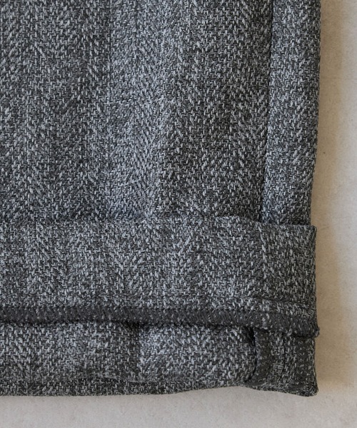 VIS（ビス）の「ツイード2タックワイドパンツ（その他パンツ・レディース・ブラウン系その他2/チャコールグレー・S/M）」の8枚目の写真