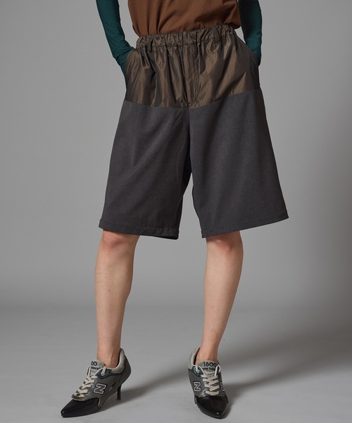 NON TOKYO（ノントーキョー）の「2WAY BI COLOR SLACKS（スラックス・レディース・グレー/ライトブルー/ブラック・2/1）」の2枚目の写真