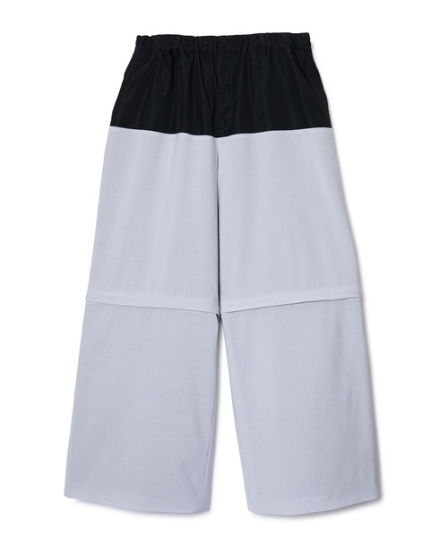 NON TOKYO（ノントーキョー）の「2WAY BI COLOR SLACKS（スラックス・レディース・グレー/ライトブルー/ブラック・2/1）」の3枚目の写真