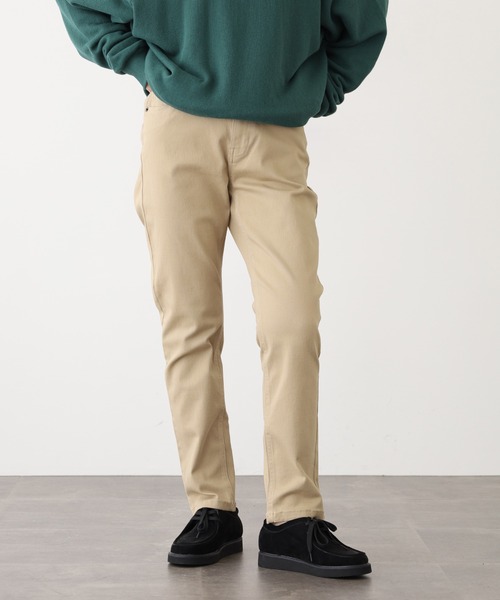 OMNES(オムネス)の「OMNES Another Edition 製品洗いテーパードパンツ(その他パンツ・レディース・ネイビー/ベージュ/インディゴブルー/チャコール・L/M)」の5枚目の写真