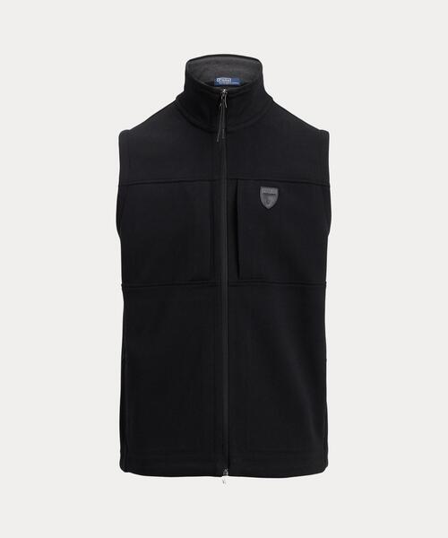 POLO RALPH LAUREN(ポロ ラルフ ローレン)の「ダブルニット モックネック ベスト(ベスト・メンズ・ブラック系1・M/L/S)」の8枚目の写真