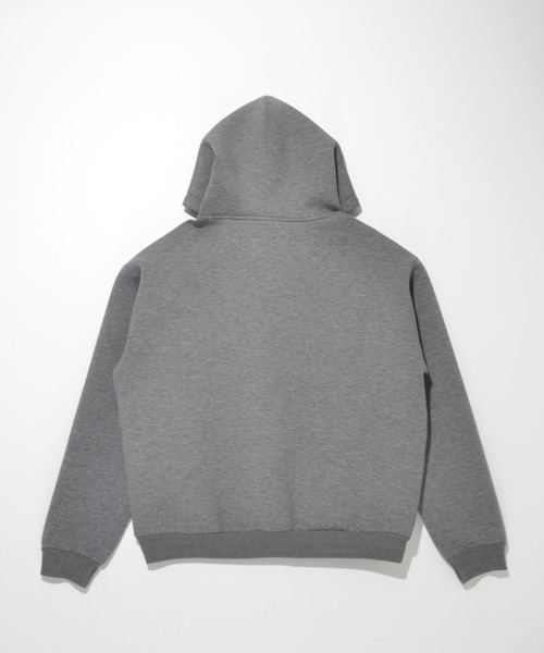 SUPERTHANKS（スーパーサンクス）の「＜無地＞ジップアップパーカー/Double-knit Zip-Hoodie （無地）（パーカー・メンズ・アッシュグレー/ダークアッシュ/ブラック・S/M/L）」の15枚目の写真
