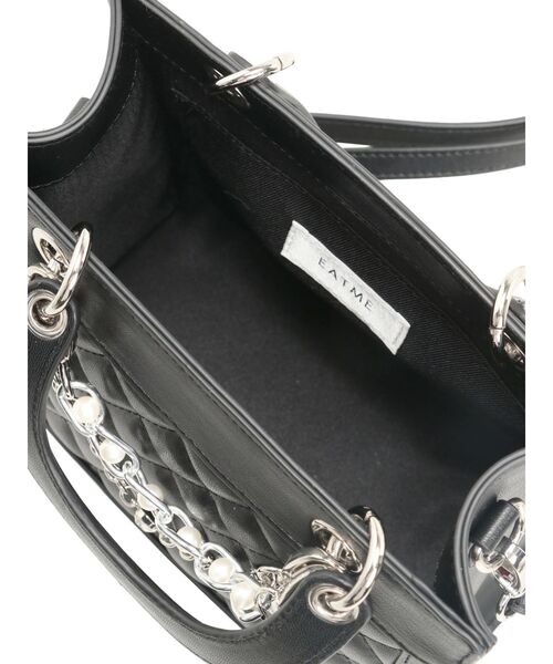 EATME（イートミー）の「チャームハンドバッグ（ハンドバッグ・レディース・ブラック/ホワイト・FREE）」の13枚目の写真