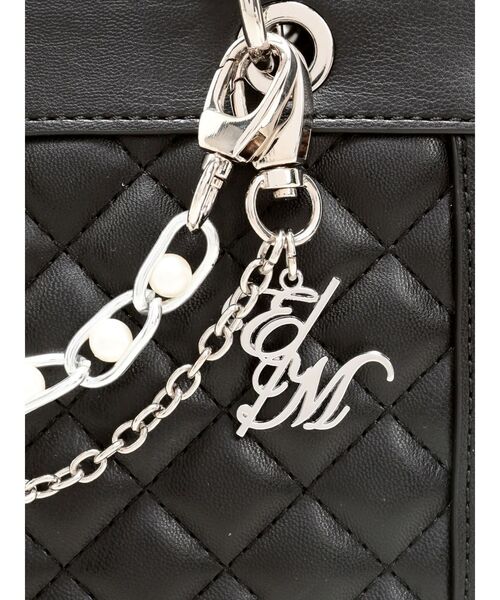 EATME（イートミー）の「チャームハンドバッグ（ハンドバッグ・レディース・ブラック/ホワイト・FREE）」の14枚目の写真