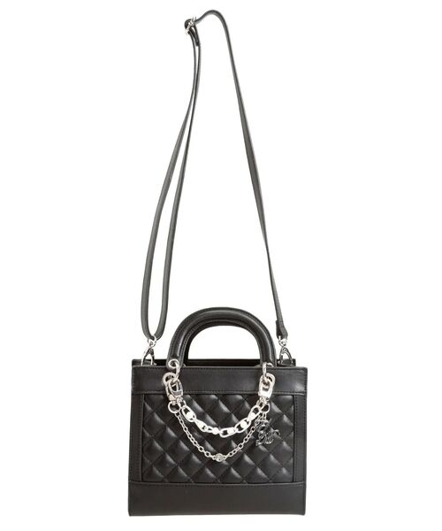 EATME（イートミー）の「チャームハンドバッグ（ハンドバッグ・レディース・ブラック/ホワイト・FREE）」の17枚目の写真