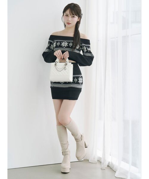 EATME（イートミー）の「チャームハンドバッグ（ハンドバッグ・レディース・ブラック/ホワイト・FREE）」の20枚目の写真