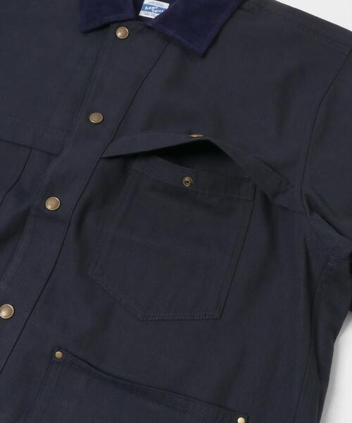 ARMY TWILL（アーミーツイル）の「ARMY TWILL　Duck Logger Jacket（カバーオール・メンズ・カーキ/ブラック/ネイビー・MEDIUM/LARGE）」の9枚目の写真