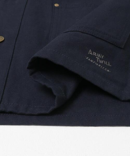 ARMY TWILL（アーミーツイル）の「ARMY TWILL　Duck Logger Jacket（カバーオール・メンズ・カーキ/ブラック/ネイビー・MEDIUM/LARGE）」の12枚目の写真