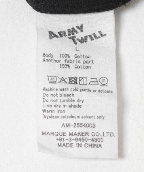 ARMY TWILL（アーミーツイル）の「ARMY TWILL　Duck Logger Jacket（カバーオール・メンズ・カーキ/ブラック/ネイビー・MEDIUM/LARGE）」の14枚目の写真
