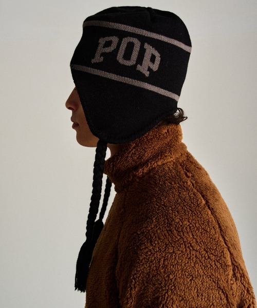 帽子 AEAE EARFLAP BEANIE [CHARCOAL] AEAE EARFLAP BEANIE [CHARCOAL]